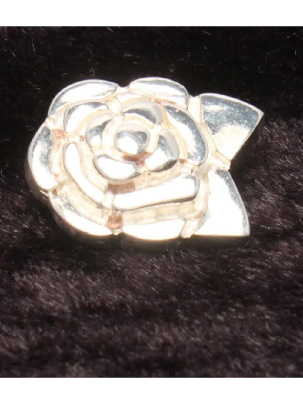 Chanel Pendant Camellia Silver